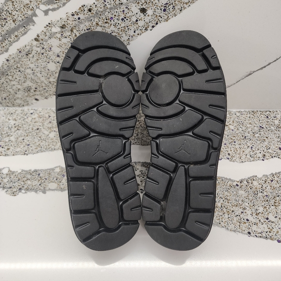 2025 Nike Air Jordan Loafer Mule in Black Spazzolato Leather | Size 9 - Picture 11 of 11